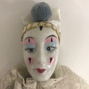 Black & White Porcelain Clown